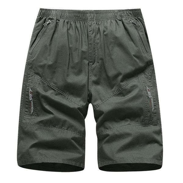 

summer casual shorts classic men's fashion solid color cotton sports plus size, White;black