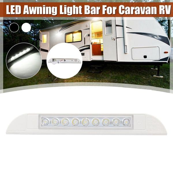 

parts 9 led awning light 12v 24v waterproof 256mm exterior caravan motorhome strip lamp