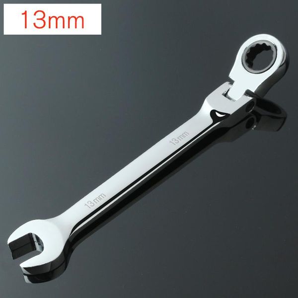 

furniture accessories 13mm end and ring combination ratchet handle spanner wrench set bike torque open flexible head