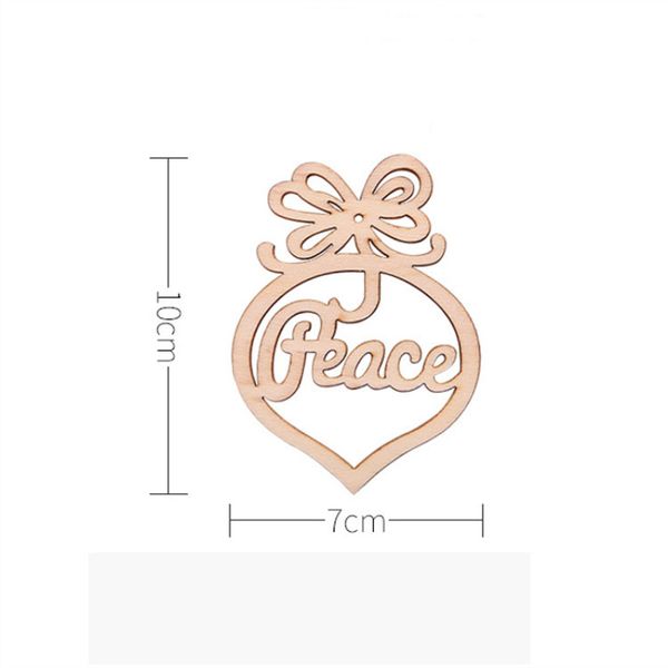 

factory outlet christmas decoration 6pcs/lot christmas decorations wooden ornament brain laser hollow christmas tree hanging tags pendant de