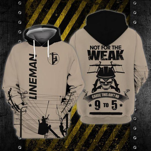 

men's hoodies & sweatshirts plstar cosmos 3dprint est lineman work unique aswome men/women cozy hrajuku casual streetwear hoodies/zip/s, Black