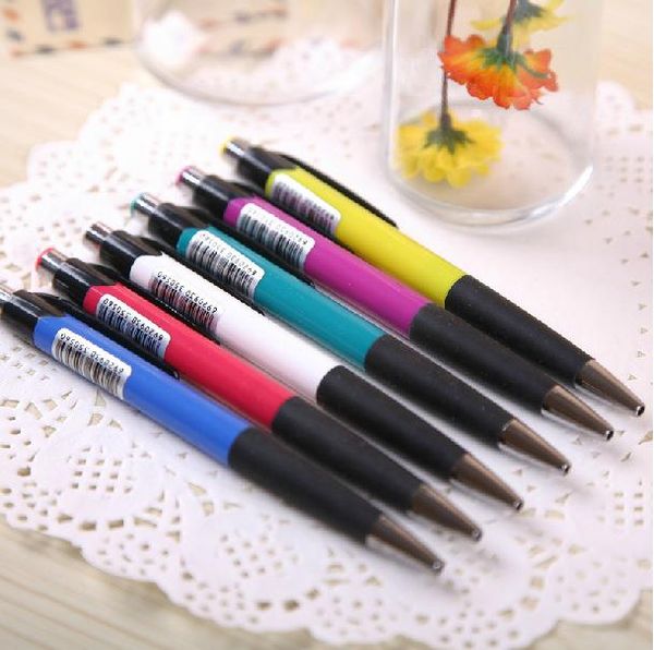 

6pcs/set ball point pen classic school & office sign exam business smooth supplies ballpoint pens, Blue;orange