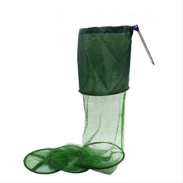 

fishing net 1.2m/1.5m/2mfolding quick-drying glued fish trap live cage basket dip nets shrimp carp tool accessories
