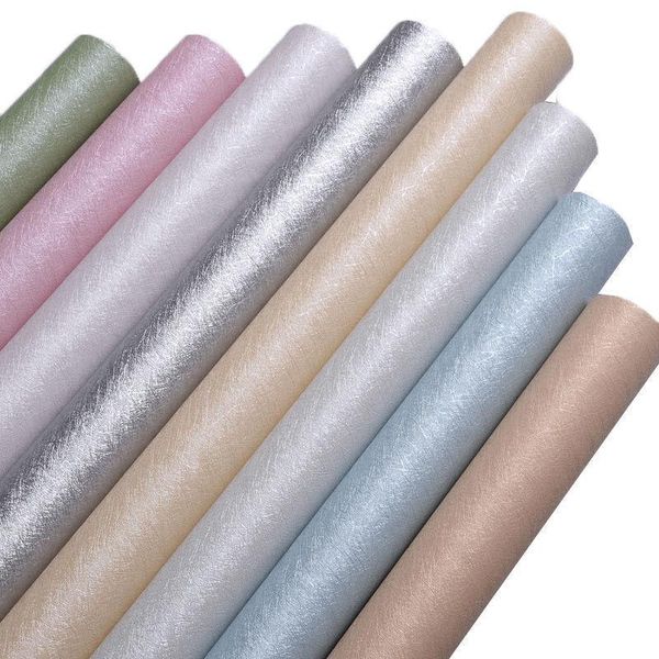 

wallpapers modern silk material pvc waterproof thicken self-adhesive pure color plain wall stickers living room el decal