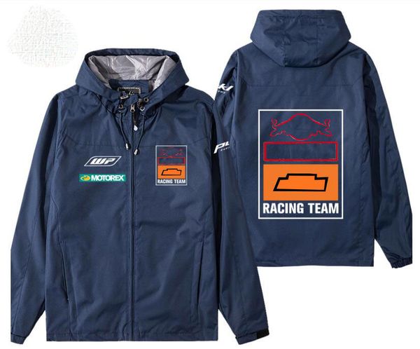 

the new f1 racing jacket team autumn and winter plus fleece hoodie