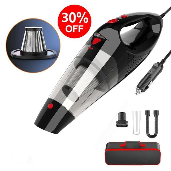 

vacuum cleaner 5000pa car portable handheld auto wet dry dual use stainless steel hepa filter with storage bag