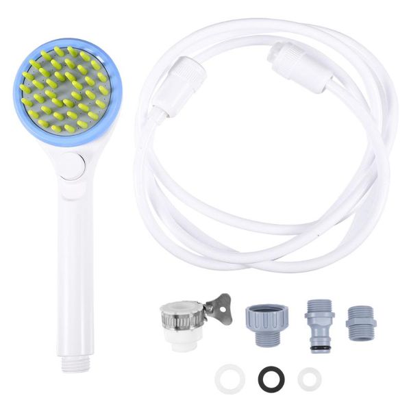 

dog grooming portable shower sprayer with 2m hose pet puppy combing