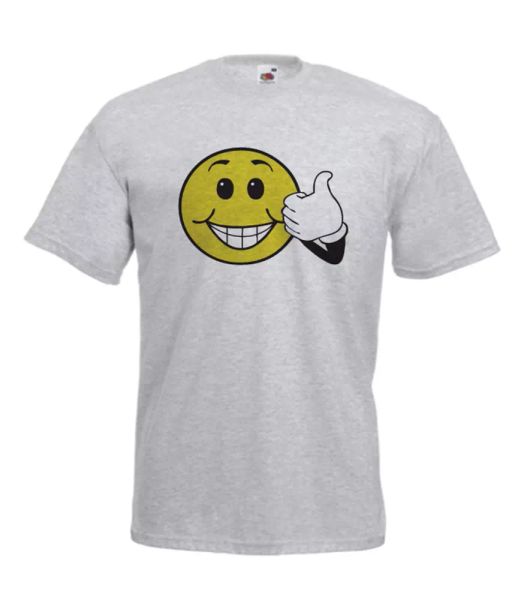 

smiley face thumbs up dub funny custom t-shirt gift birthday christmas, White;black