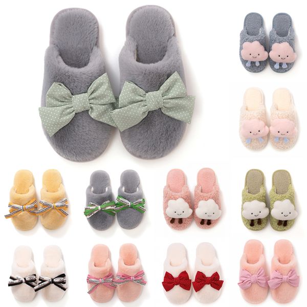 

women designer slippers platforms sandals shoes triple black grown grey pink womens casual indoor warm sneakers flat skates winter trainers