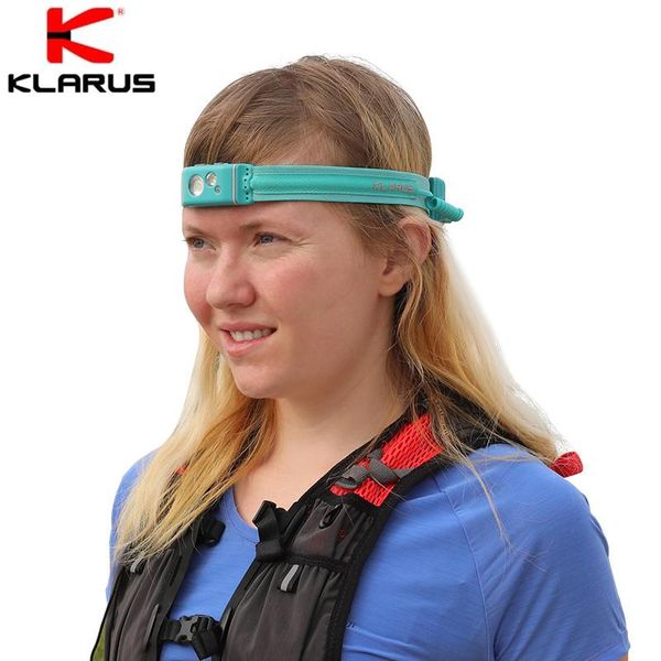 

headlamps klarus hr1 headlamp cross-country racing headlight max 300 lumens rechargeable built-in 3* li-ion battery