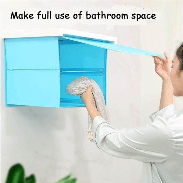 

bathroom shelves storage cabinet wall mounted plastic waterproof shelf