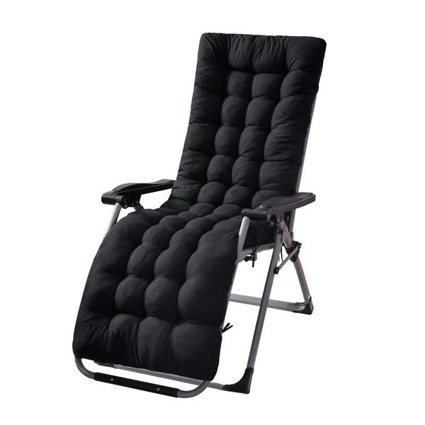 

cushion/decorative pillow soft long recliner cushion thicken comfortable rocking with strap solid color garden lounger rattan chair pad home