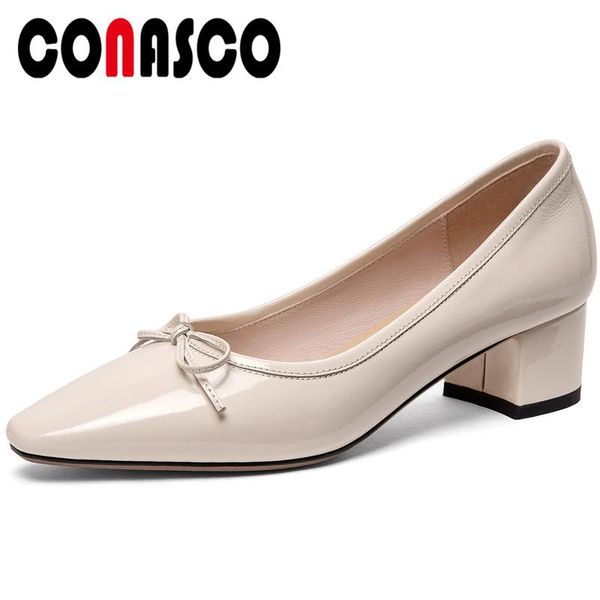 

dress shoes conasco women sheepskin elegant sweet wedding butterfly knot decoration shallow spring summer woman, Black