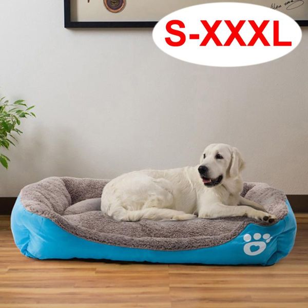 

kennels & pens big dog bed xl xxl xxxl anti-stress pet sofa cushion for large medium small kennel soft sleep bag house bench summer