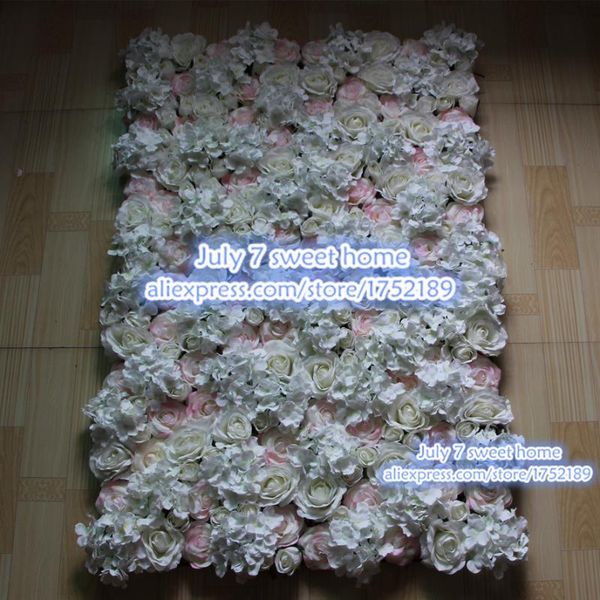 

Artificial Flowers Wall For Wedding Background Lawn/pillar Road Lead Market Decoration Decorative & Wreaths