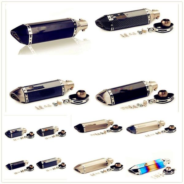 

motorcycle exhaust system 51mm steel pipe muffler universal db killer for aprilia rsv4 factory shiver gt tuono r 750