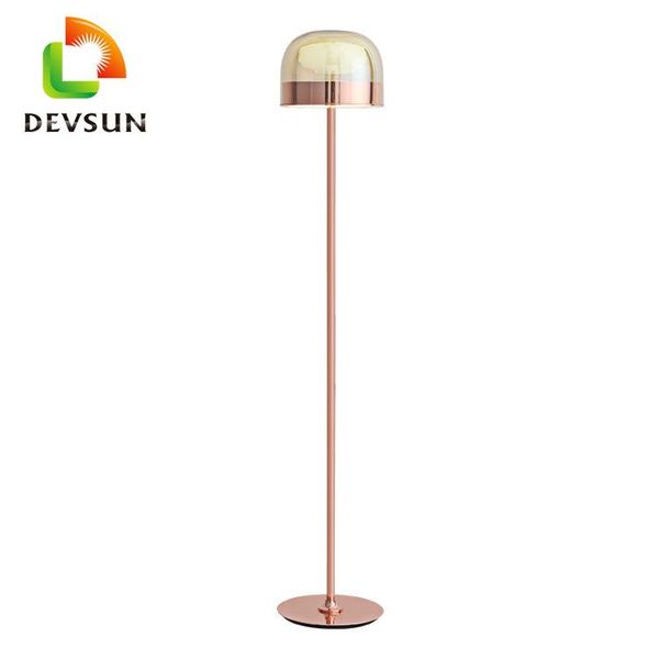 

led glass industrial decor lamp stand store bedroom living room floor lamps