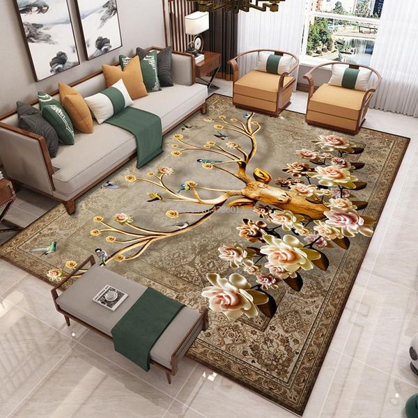 

carpets chinese style home carpet living room coffee table blanket gold diamond velvet bedroom full bed