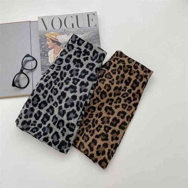 

heliar leopard bodycon outwear female woolen a-line night club casual women mini skirt spring 210319, Black