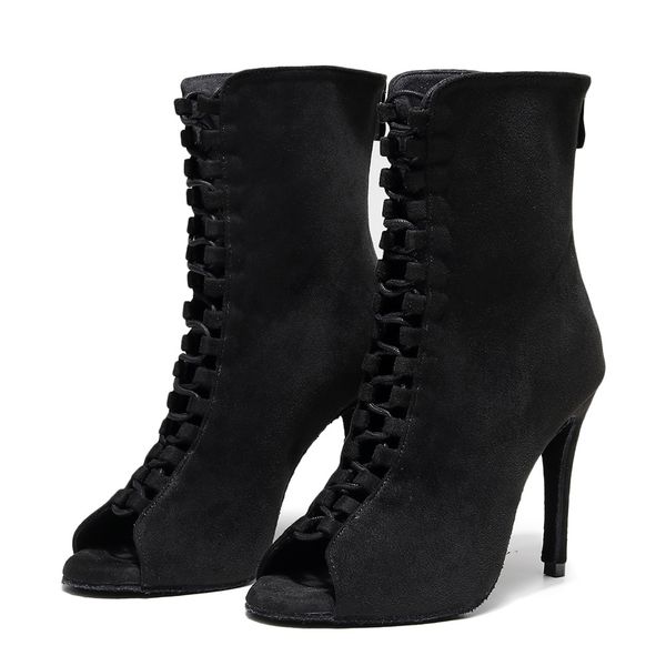 

jazz girls square women latin ballroom dance tango shoes for dancing discounts heels stripper footwear salsa schoenen1, Black