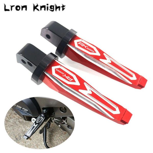 

pedals for kymco ak550 ak 550 2021 scooter cnc rear passenger footrests foot rests pegs peg