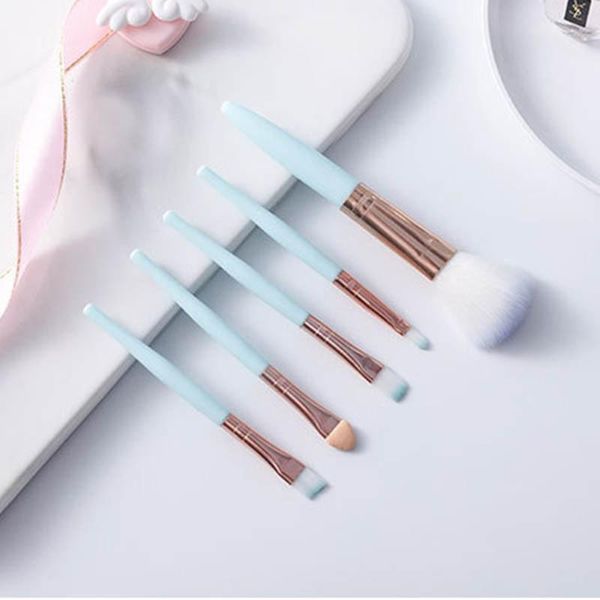 

5pcs/set professional makeup brushes for powder blush eyeshadow concealer lip eye brush woman beauty cosmetics tools