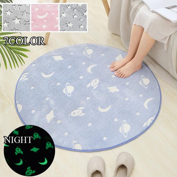 

carpets living room luminous plush rug thick carpet children bed floor bedside home antiskid mat ground