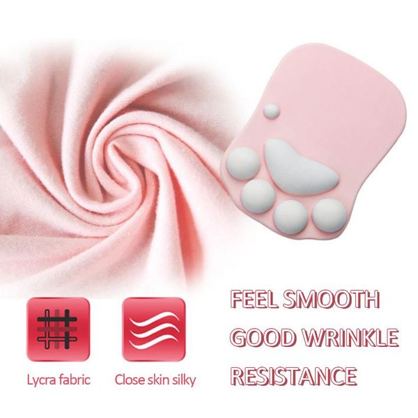 

mouse pads & wrist rests cute cat pad anti-slip silicone mice mat for pc lapcomputer office comfort rest support gaming accessory