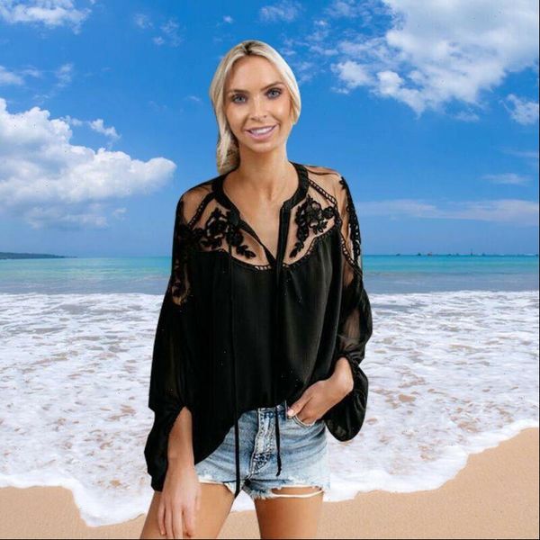 

hirigin pure color off shoulder womens shirts summer long sleeve slash neck beach, White