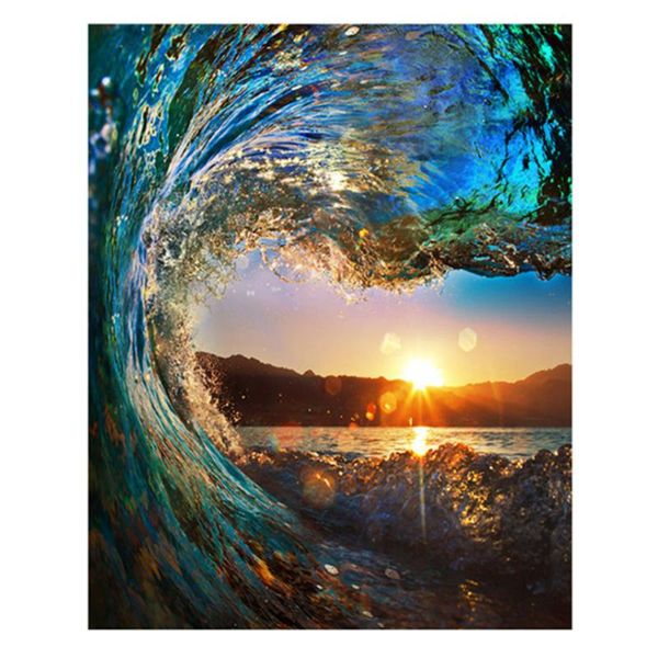 

paintings diy digital painting home bedroom living room dining background decorative 40x50cm frameless