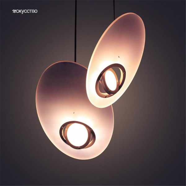 

pendant lamps postmodern italian design gradient acrylic led lights dining room hallway bar galaxy lamp art deco suspension luminaire