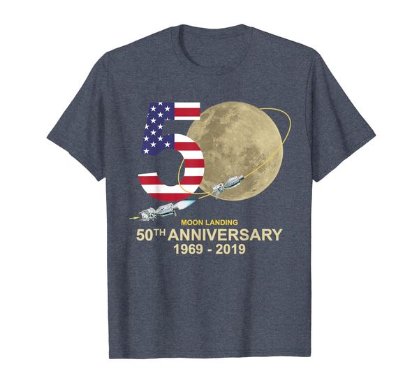 

Apollo 11 USA 50th Anniversary Moon Landing 1969- 2019 Shirt, Mainly pictures