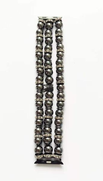 

1pcs watch band bracelet in 38 and 40 fit for women's diy jewelry accessories 0027 charm bracelets, Golden;silver