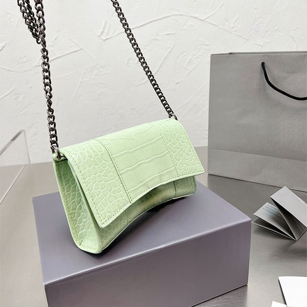 

cross body designer bags leather luxury women chain shoulder bag fashion hourglass bag crossbody handbag