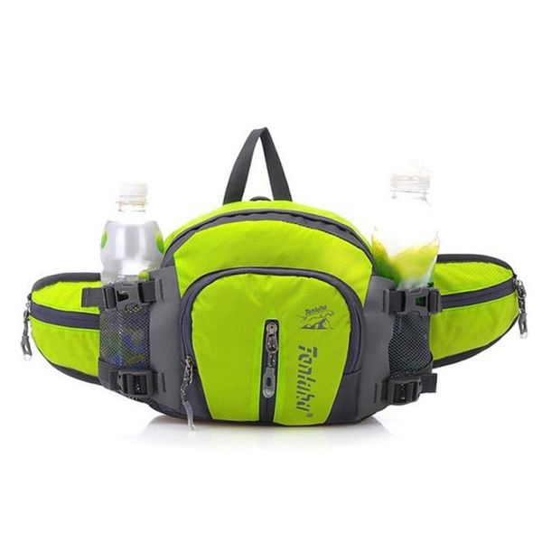 

outdoor bags multifunctional running waist bag men women cycling water bottle large capacity shoulder backpack travel slr camera