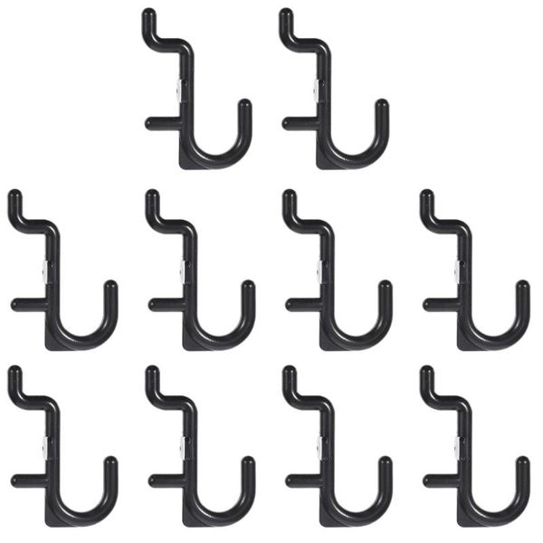 

hooks & rails 100 pcs shelf hook pegboard shelving j shape garage store
