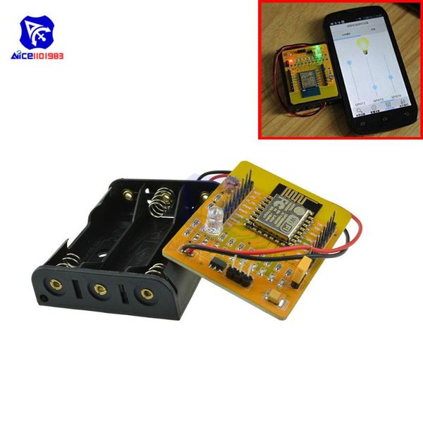 

integrated circuits esp8266 esp-12e serial wifi industrial stable version a full test board io leads for arduino smart home improvement