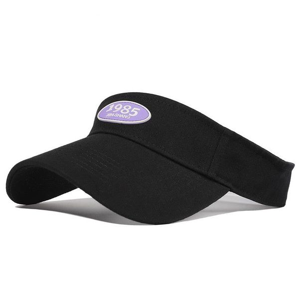 

wide brim hats 2021 summer hat tennis caps sun sports visor for men women running beach baseball solid color wholesale golf, Blue;gray