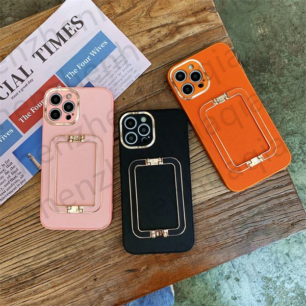 

luxury vertical lines embossing wristband kickstand phone cases for iphone 13 11 12 pro max xr x xs plus se2020 12pro full lens protection m