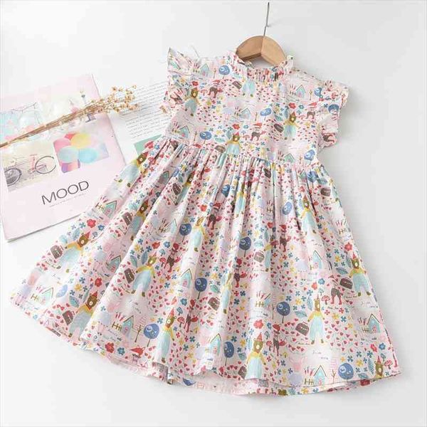 

girls summer dresses arrivals children summer sleeveless flower casual dress girls party dresses for birthday, Red;yellow