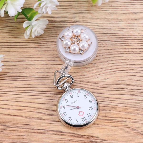 

pocket watches 1pc watch pin fob for doctors, Slivery;golden