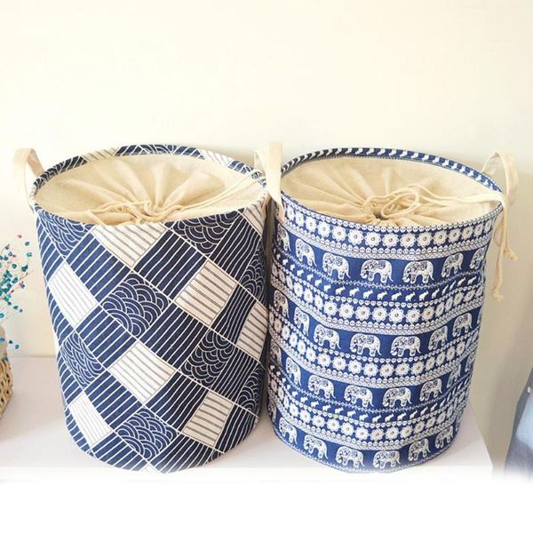 

folding laundry basket large capacity clothes storage bag children toy bucket home bathroom organizer bags