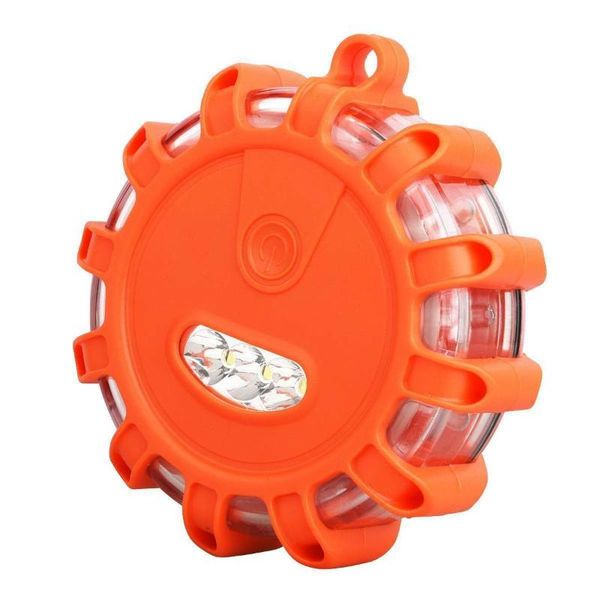 

emergency lights 1pcs flashing warning light 3 led beacon as disc roadside