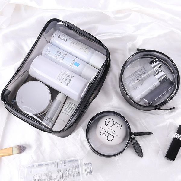 

waterproof cosmetic storage bag female travel makeup women transparent organizer cosmetics toiletry make up case bags