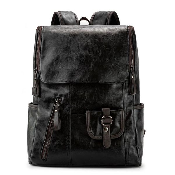 

backpack 2021 fashion men's bag casual korean style student schoolbag trend sports travel computer