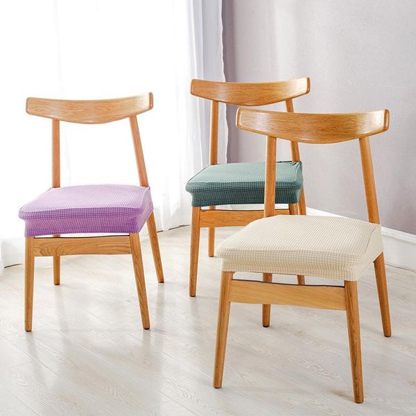 

chair covers spandex jacquard dining room seat waterproof elastic cushion for upholstered