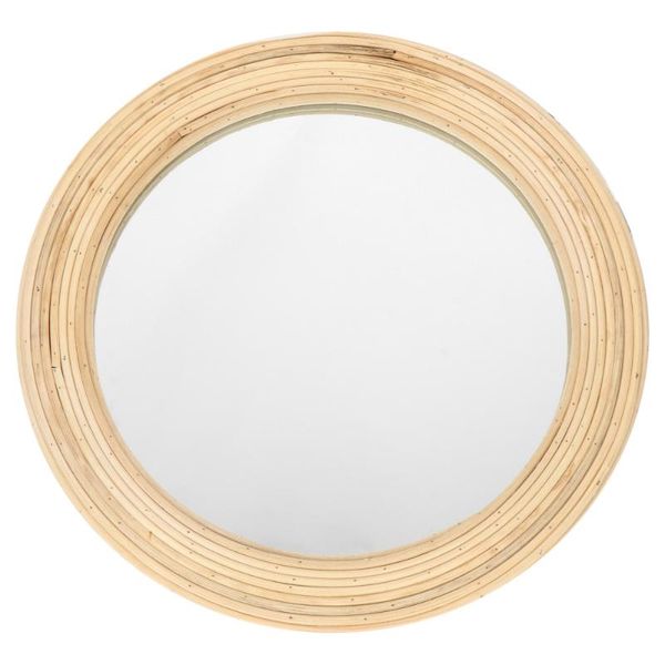 

mirrors 1pc rattan woven mirror household makeup decorative wall hanging