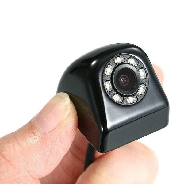 

car rear view cameras& parking sensors 170 degree wide angle camera set auto reverse with 8 led light ccd image sensor cameras cable