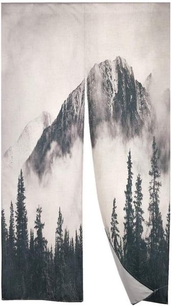 

curtain & drapes national parks japanese noren mountain doorway tapestry feng shui