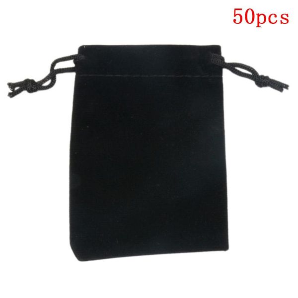 

black drawstring jewelry gift bag velvet jewellery packing wrap